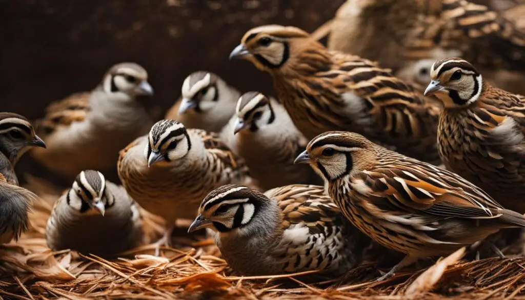 quail overcrowding issues